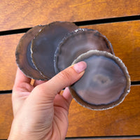 פרוסות אבני אגת טבעיות מיוחדות