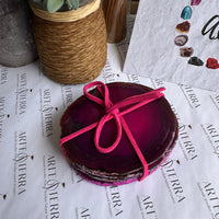 סט תחתיות אגת ורודה