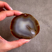 פרוסות אבן אגת טבעית