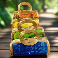 תיקים מיוחדים בעבודת יד מצמח הזהב הברזילאי