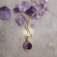 שרשרת אמטיסט, אבן אחלמה, תכשיטים עם אבני החושן