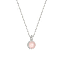 תליון רוז קוורץ אמיתית, תכשיטי כסף ואבן ורודה