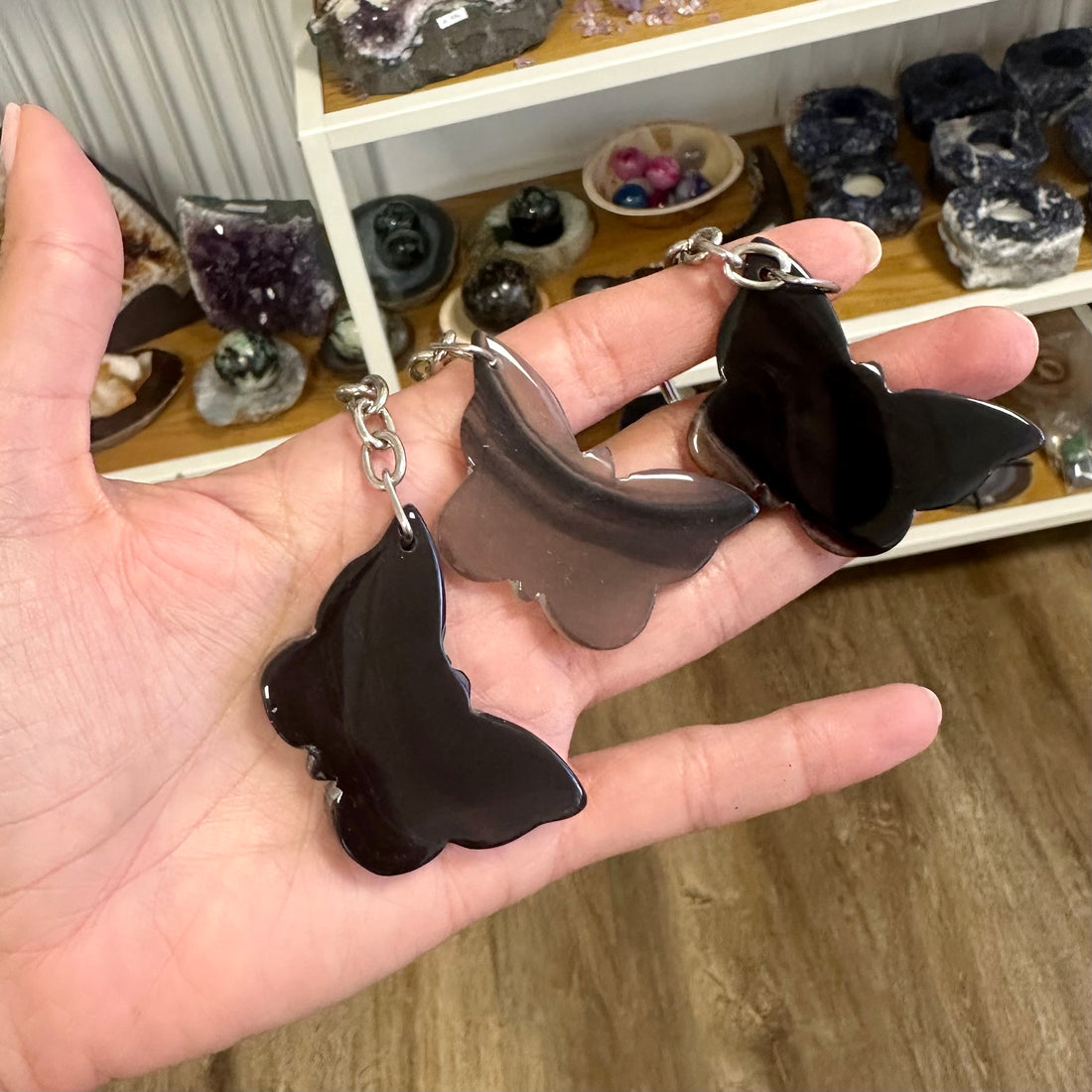 מחזיקי מפתחות פרפר