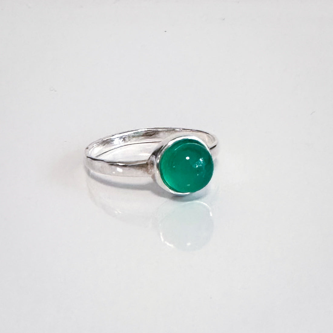 טבעת מיה אגת ירוקה